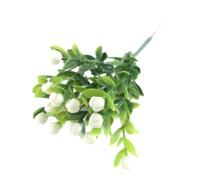 Goshyda Simulation de Grain de Milan, Bac à Fleurs Décoratif élégant pour la Décoration de la Maison et du Bureau, fabriqué en Plastique de Haute qualité, Convient pour Les Anniversaires, Les