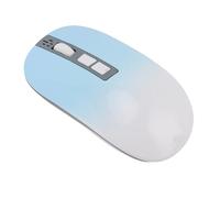 Goshyda Smart AI Voice Mouse - Traduction en Temps Réel et Transcription avec Connexion Multi-Mode Intégrée (2,4 G/BT), 800 à 4000 DPI Paramètres (Lac Bleu)