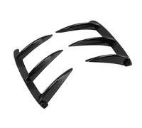 Goshyda Spoiler d'Aération de Pare-Chocs Arrière Noir Brillant de Remplacement Gauche Droite pour W176 A200 A250 A260 AMG 2013-2018 Répartiteur de Diffuseur de Canard