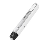 Goshyda Stylo à Chaleur, Chauffage Rapide 3s, Stylo de Protection contre le Vol d'identité pour Effacer L'étiquette D'expédition, Support pour le Scellant de Chaleur du Sac de (WHITE)