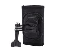 Goshyda Support de Ceinture pour Sac à Dos pour Appareil Photo X5 X4, Support de Sangle D'épaule à Dégagement Rapide Compatible avec Action 4 5 Pro 6, avec Tête Sphérique Réglable
