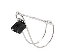 Goshyda Support de Fer à Cheval pour Bouée de Sauvetage, Support Marin pour Bateau, en Acier Inoxydable, Réglable à n'importe Quel Angle, Métal Poli Durable, Résistant à l'usure