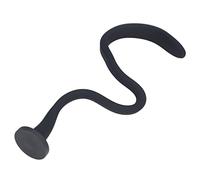 Goshyda Support de Porte Magnétique pour Lave-linge à Chargement Frontal, Support de Porte Flexible pour Machine à Laver avec Aimant Puissant, Butée de Réglable, Outil de Ventilation, Alliage (BLACK)