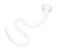 Goshyda Support de Porte Magnétique pour Lave-linge à Chargement Frontal, Support de Porte Flexible pour Machine à Laver avec Aimant Puissant, Butée de Réglable, Outil de Ventilation, Alliage (WHITE)