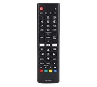 Goshyda Télécommande de Remplacement pour TV AKB75095308, Fonction Intelligente 3D avec Portée de 8 M, Compatible avec 43UJ6350