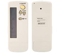 Goshyda Télécommande pour Climatiseur, Résistance à l'abrasion Universelle, Durabilité, Télécommande pour Climatiseur pour Daikin BRC4C151 BRC4C152 BRC4C153 BRC4C158 BRC4C159 BRC4C160