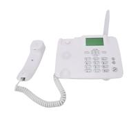 Goshyda Téléphone de Bureau GSM Quadribande sans Fil, écran 2,4 Pouces TD GSM Double Mode 2G Téléphone Fixe sans Fil, alimenté par Batterie 3000 MAh, pour Les Personnes âgées en Famille (Prise UE)