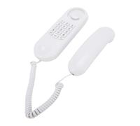 Goshyda Téléphone Filaire, Téléphone Fixe de Bureau Mural pour Bureau à Domicile