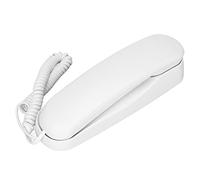 Goshyda Téléphone Fixe Mural avec Touches Lumineuses, Téléphone Filaire avec Fonction de Recomposition du Dernier Numéro et de Pause pour Une Utilisation au Bureau à Domicile