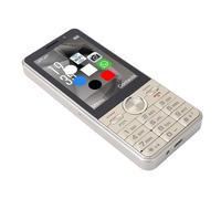 Goshyda Téléphone Portable 4G débloqué, Double SIM, écran Tactile de 3.5 Pouces, Grandes Touches, pour Personnes âgées, Son Fort, Utilisation Facile (Gold)