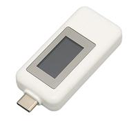 Goshyda Testeur de Courant de Tension USB à écran LCD Numérique, Mesure Précise, Multifonction, Détection Automatique, Large compatibilité pour Téléphone, Tablette, Ordinateur Portable