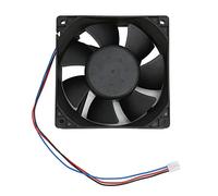 Goshyda Ventilateur de Boîtier D'ordinateur, Ventilateurs de Refroidissement CPU 120 Mm 24 V 0,75 A avec Connecteur 3 Broches, Ventilateur de Refroidissement PC Silencieux 1300 TR/Min