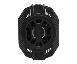 Goshyda Ventilateur de Refroidissement de Téléphone avec Clip Arrière, Affichage Numérique à 3 Vitesses, Lumière RVB, Semi-conducteur, Refroidisseur de Téléphone Portable pour Jeux en Direct,