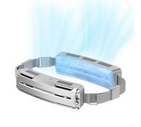 Goshyda Ventilateur de Taille Portable Rechargeable à 3 Vitesses d'Air, Ceinture Mains Libres pour le Camping, les Sports de Plein