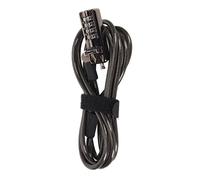 Goshyda Verrou Durable pour Ordinateur Portable avec Combinaison à 4 Chiffres, Câble de sécurité Informatique pour et Ordinateurs Portables, Matériau PVC Résistant aux Coupures, Câble de Verrouillage