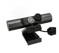 Goshyda Webcam 2K 30fps à Mise au Point Automatique avec Haut-Parleur HiFi, Micro à Réduction de Bruit pour Chat Vidéo sur Ordinateur Portable, Plug and Play