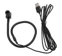 Goshyda Webcam à écran Central à Caméra Centrale, Webcam USB Plug & Play 8MP 1080P, Webcam à Mise au Point Fixe pour Les Vidéoconférences D'ordinateur Portable de Bureau
