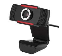 Goshyda Webcam HD de conférence USB avec Microphone, caméra Web pour Ordinateur Portable de Bureau pour conférences, transmissions en Direct et appels vidéo