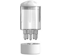 GOSIA Peigne Liquide Applicateur de Cuir Chevelu pour le Traitement Du Cuir Chevelu, Essentielle, Guide Liquide, Masseur, Peigne pour la Croissance des Cheveux, Blanc