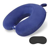 Gosider Air Voyage Oreiller Cou Oreiller Voyage, Voiture, Famille, Mousse de mémoire de vol Cou Oreiller Sommeil Oreiller Portable fournit Le Soutien de la tête et du Cou Repos