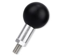 Gosknor 2,5cm Adaptateur Boule avec Filetage M6, Compatible avec RAM Mounts Bras à Douille Support pour Téléphone Moto Montage Caméra d'action