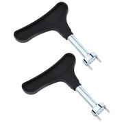 Gosknor 2pcs rampon Golf, Multifonction Outil Démontage de Crampons Clé Réglage Universelle Outil Remplacement de Crampons Durable et Facile à Prendre en Main