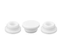 Gosknor 3pcs Caoutchouc Évier Débordement Couverture, Silicone Débordement Drain Bouchon pour Baignoire Réutilisable Rond Évier Trou Insert Bassin Bords Bouchon pour Cuisine Salle de Bain