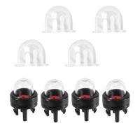 Gosknor 4pcs Pompes Poire d'Amorçage Encliqueter avec 4 Rechange Poire d'Amorçage Carburateur, Compatibles avec Walbro 188-512-1 WT-23A Poulan Echo Ryobi Homelite Bolens Tronçonneuse Souffleur