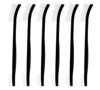 Gosknor 6pcs Brosses de Nettoyage en Nylon à Double Extrémité, Petit Ensemble de Brosses Nettoyage Brosse Multifonctionnelle Outil des Crevasses pour Cuisine Bijoux Petits Objets (Style 2)