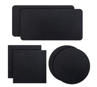 Gosknor 6pcs Kit de Réparation de Trampoline, 3 Styles de Patchs Autocollants pour Trampoline Accessoires de Trampoline pour Réparer Les Trous Ou Les Déchirures dans Les Tapis de Trampoline