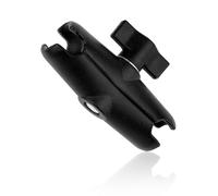 Gosknor Bras à Double Douille, Bras à Double Douille en Alliage d'Aluminium de 9,2cm Support de Téléphone RAM Mount pour Vélo et Camion Arm Montage RAM pour Composants Boule 1"