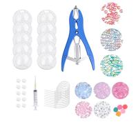 Gosknor Kit de fabrication de pâte à modeler à faire soi-même | Kit de fabrication de boules souples à faire soi-même comprenant 10 coquilles transparentes gonflables pour adultes