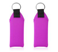 Gosknor Lot de 2 Bateau Porte-Clés Flottantes, Porte-Clés Flottant Légers et Étanches en Néoprène pour Planche de Surf Bateau Sports Nautiques en Plein Air (Violet)