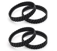 Gosknor Lot de 4 Chenilles Rechange pour Nettoyeur Piscine de Zodiac MX6 MX8 Elite, R0526100 Courroies en Caoutchouc Robustes pour Pneus Piscine