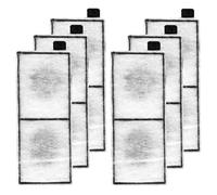 Gosknor Lot de 6 cartouches filtrantes compatibles avec Top Fin RF-L, pièces de rechange pour filtres d'aquarium, charbon actif, cartouches filtrantes de grande taille, accessoires pour top fin RF-L