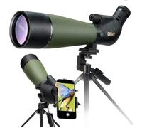 Gosky 20-60x80 Longue Vue - Lunette d'observation pour tir a la Cible Chasse Observation d'oiseaux Paysage Animalier (avec Su