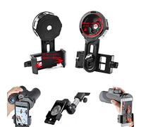 Gosky - Adaptateur Universel pour téléphone Portable - Compatible avec Les Jumelles monoculaires - Compatible avec Presque Toutes Les Marques de Smartphones