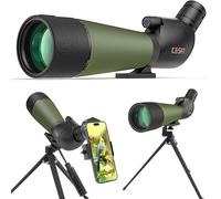 Gosky Updated 20-60x80 Spotting Scopes with Tripod, Carrying Bag and Quick Phone Holder - BAK4 High Definition Waterproof Spotter Scope for Bird Watching Wildlife Scenery1