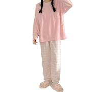 GOSO Pyjama d'hiver chaud en polaire pour fille de 8, 9, 10, 11, 12, 13, 14 ans, 6f2 Rose, 13 ans