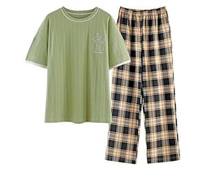 GOSO Pyjama pour filles 140 146 152 164 - Ensemble de pyjamas mignons pour adolescentes - Hauts imprimés de dessins animés et longs pantalons - Ensemble de nuit pour grandes filles, 9 ans