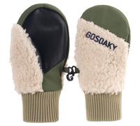 GOSOAKY - Kid's Donkey Work - Gants - 110/122 - bronze green / teddy