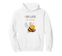 Gospel Kids Christian Faith Cute Bee: I Bee-Lieve in Jesus Sweat à Capuche