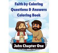 Gospel of John Chapter 1 Questions & Answers Coloring Book