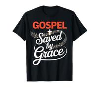 Gospel Saved par Grace Music Faith T-Shirt