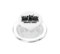 Gospelchor Raise Your Voice Gospel Lives Chanteur évangile PopSockets PopGrip pour MagSafe