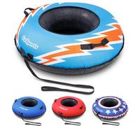 GoSports 44 in Heavy-Duty Winter Snow Tube with Premium Canvas Cover - Commercial Grade Sled - Choose Your Style