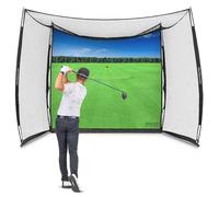GoSports Cage d'entraînement de Golf avec écran d'impact simulateur 3 x 2,4 m