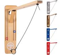 GoSports Crochet 21 Anneau Mural Swing Jeu avec Bras Pliable - Jouez à l'intérieur ou à l'extérieur
