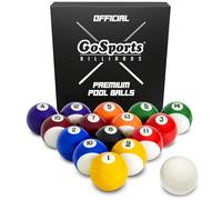 GoSports Ensemble de 16 Boules de Billard Professionnelles et Réglementaires