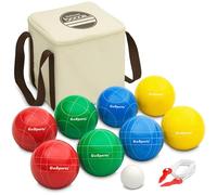 GoSports Ensemble de Boules de Pétanque en Résine de Qualité Supérieure de 90 mm